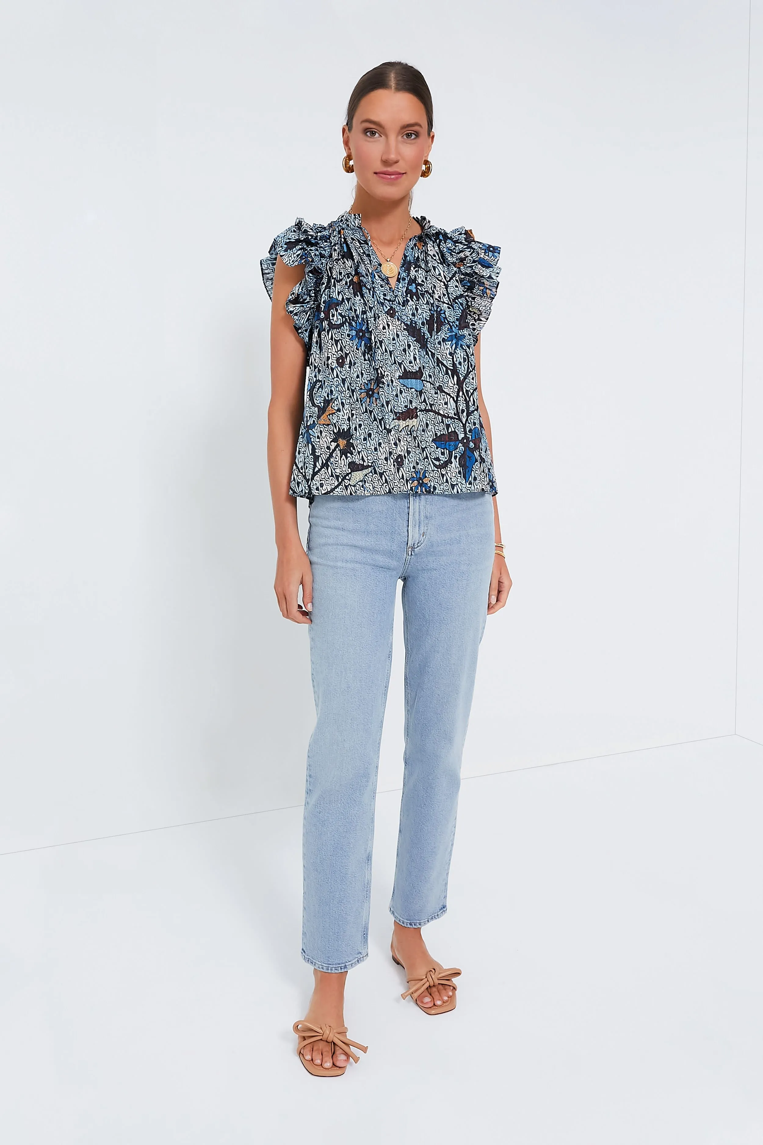 Morning Glory Fleur Top