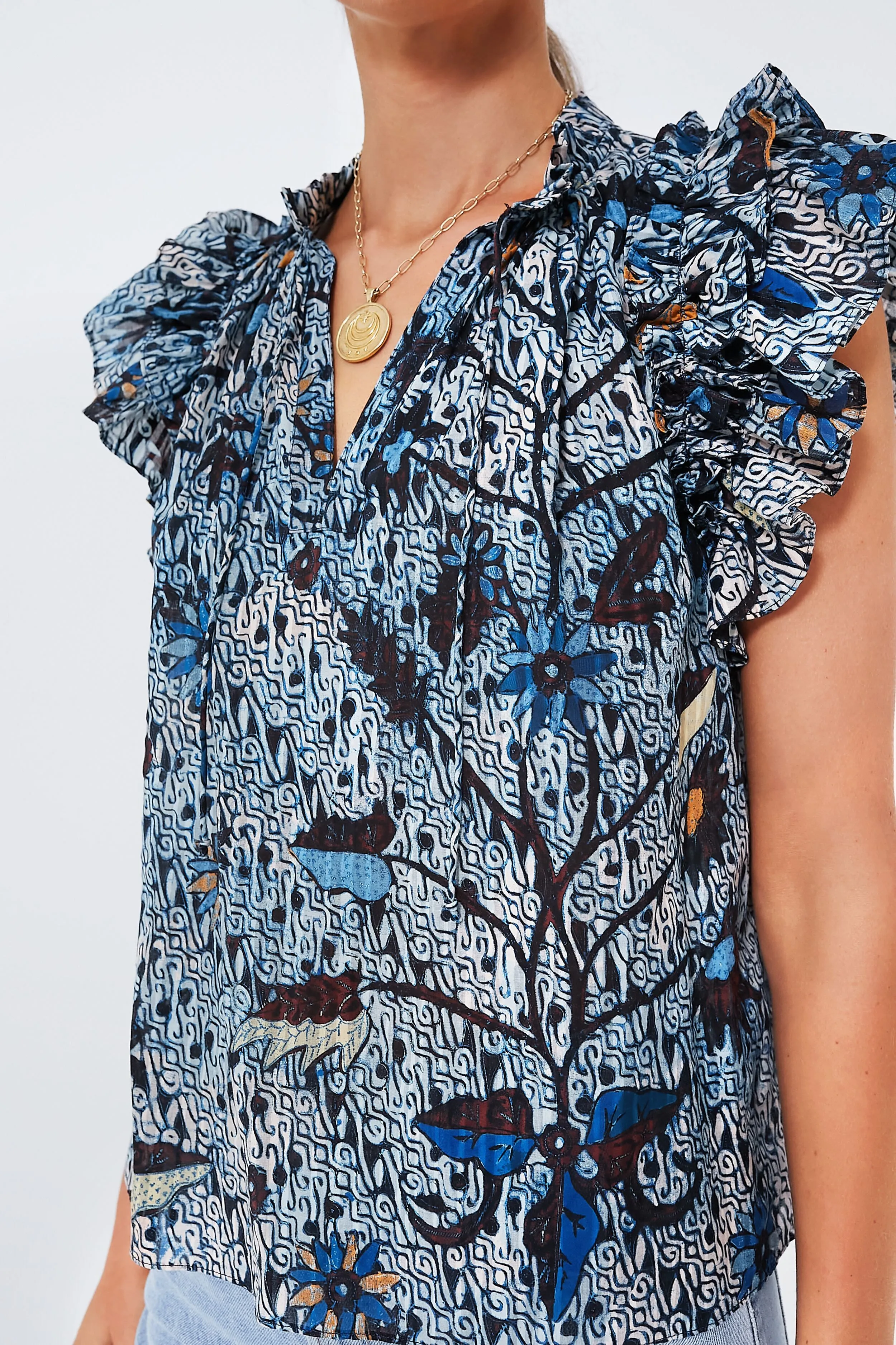Morning Glory Fleur Top