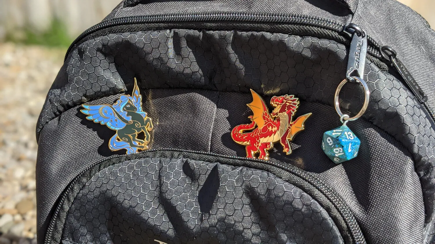 Mythical Beasts Pin (Baby Unicorn - Alternate Color) | 2" Hard Enamel Pin