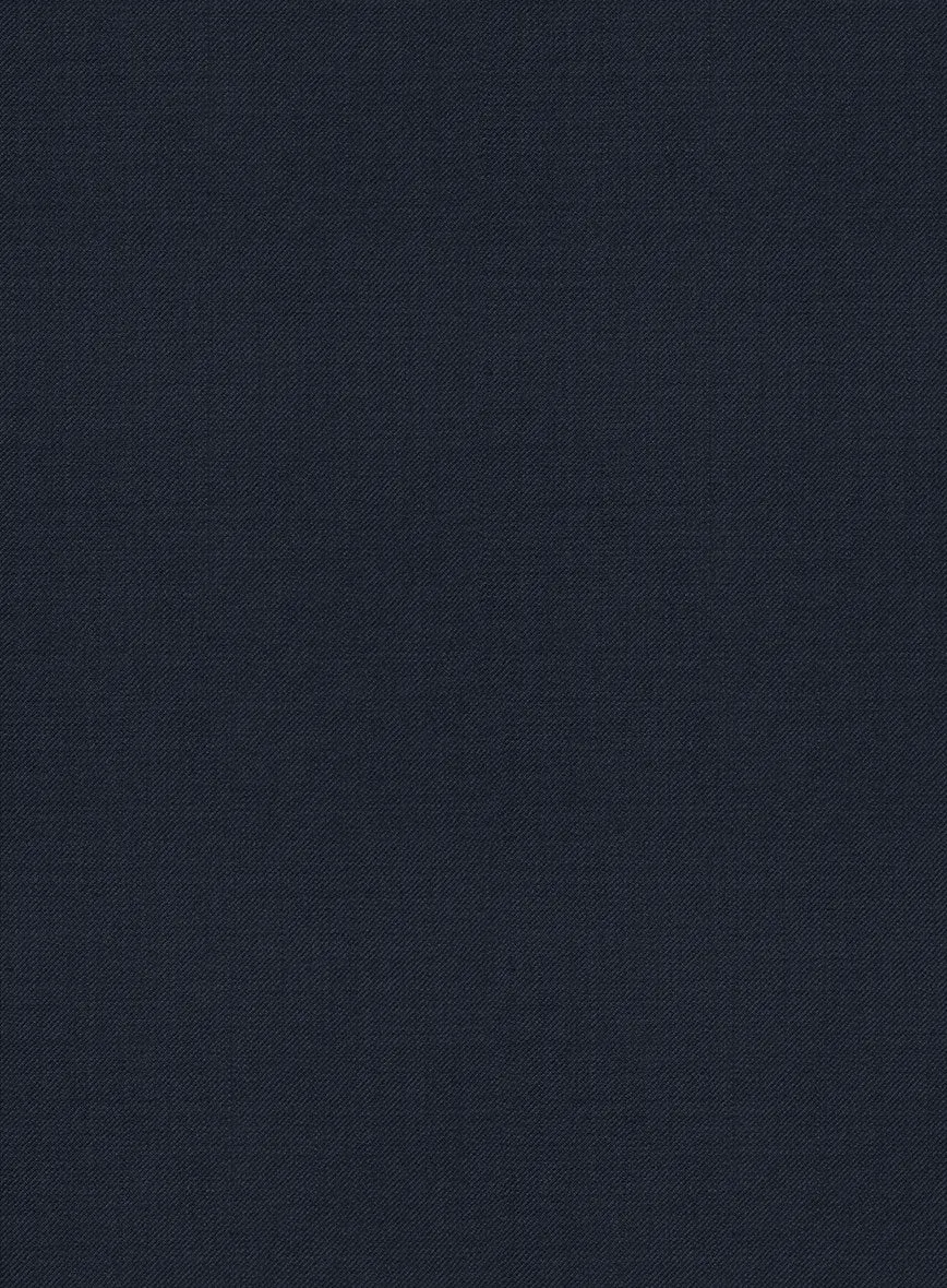Napolean Dark Blue Wool Black Bar Jacket