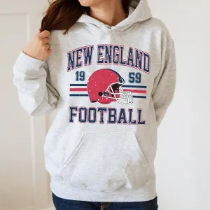 New England Football Wholesale Graphic Hoodie - Quick Shipping