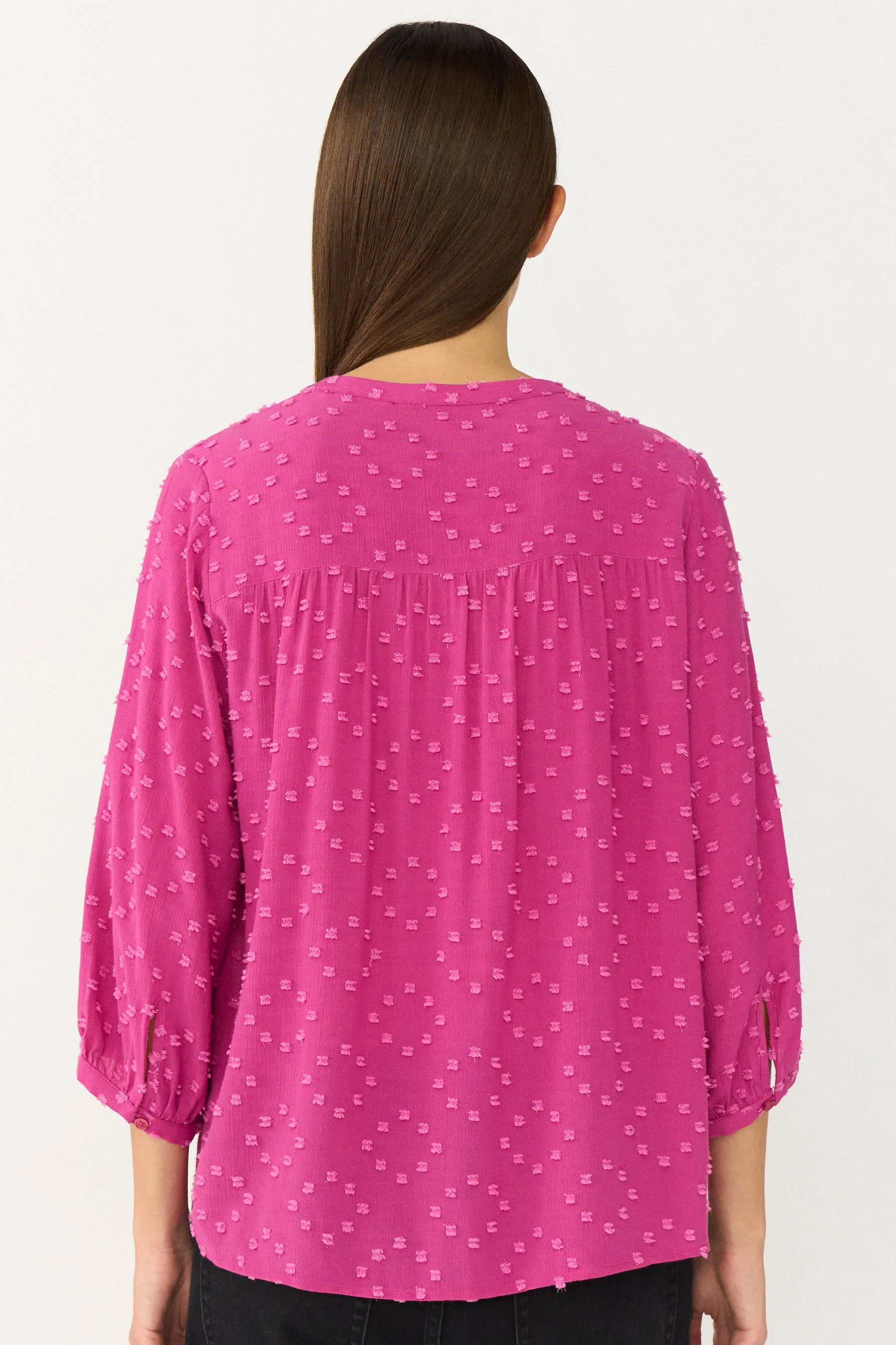PD-Milla Boheme 3/4 Shirt - Very Berry
