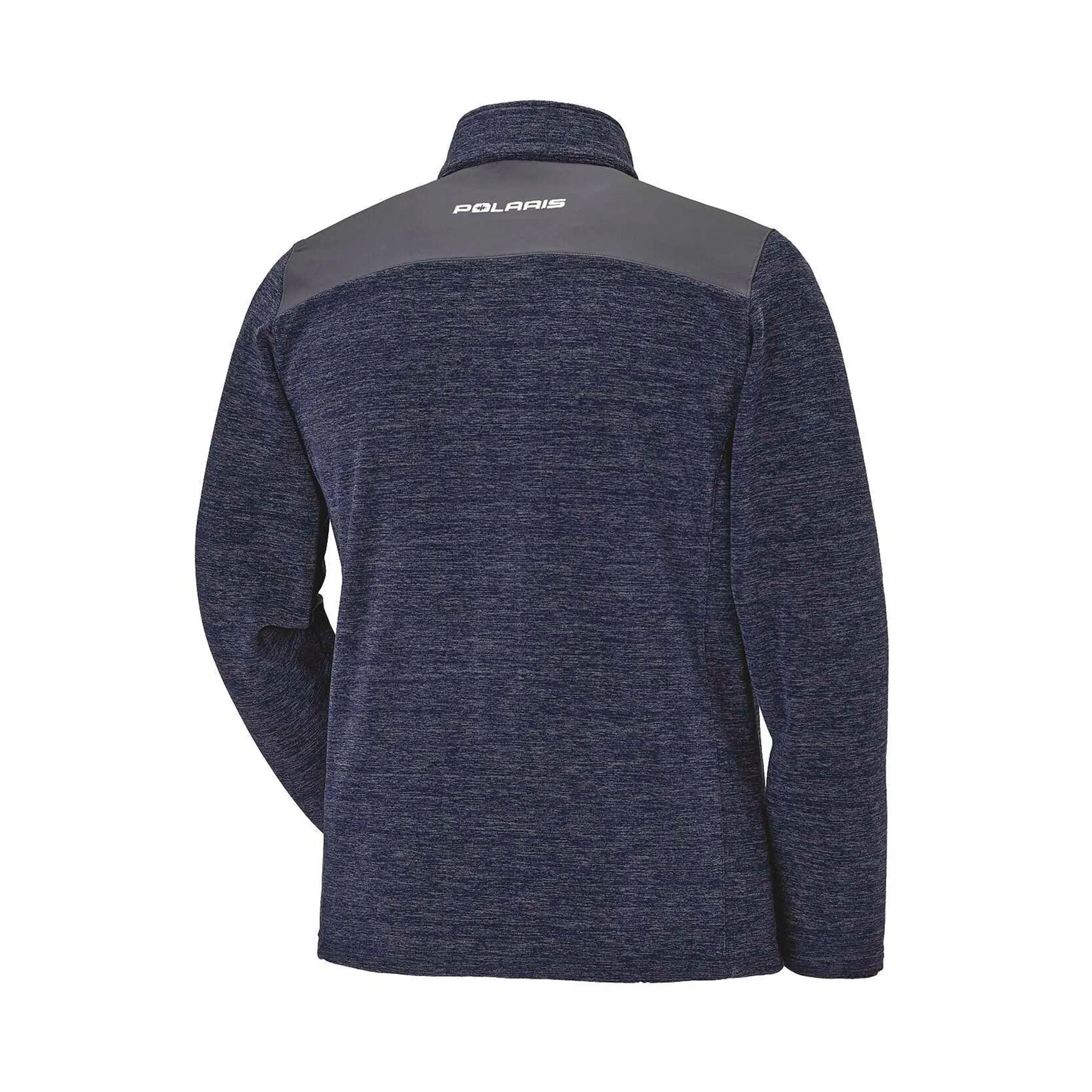 Polaris  Blue Orange Full Zip Trail Mid Layer Jacket Moisture Wicking Fleece