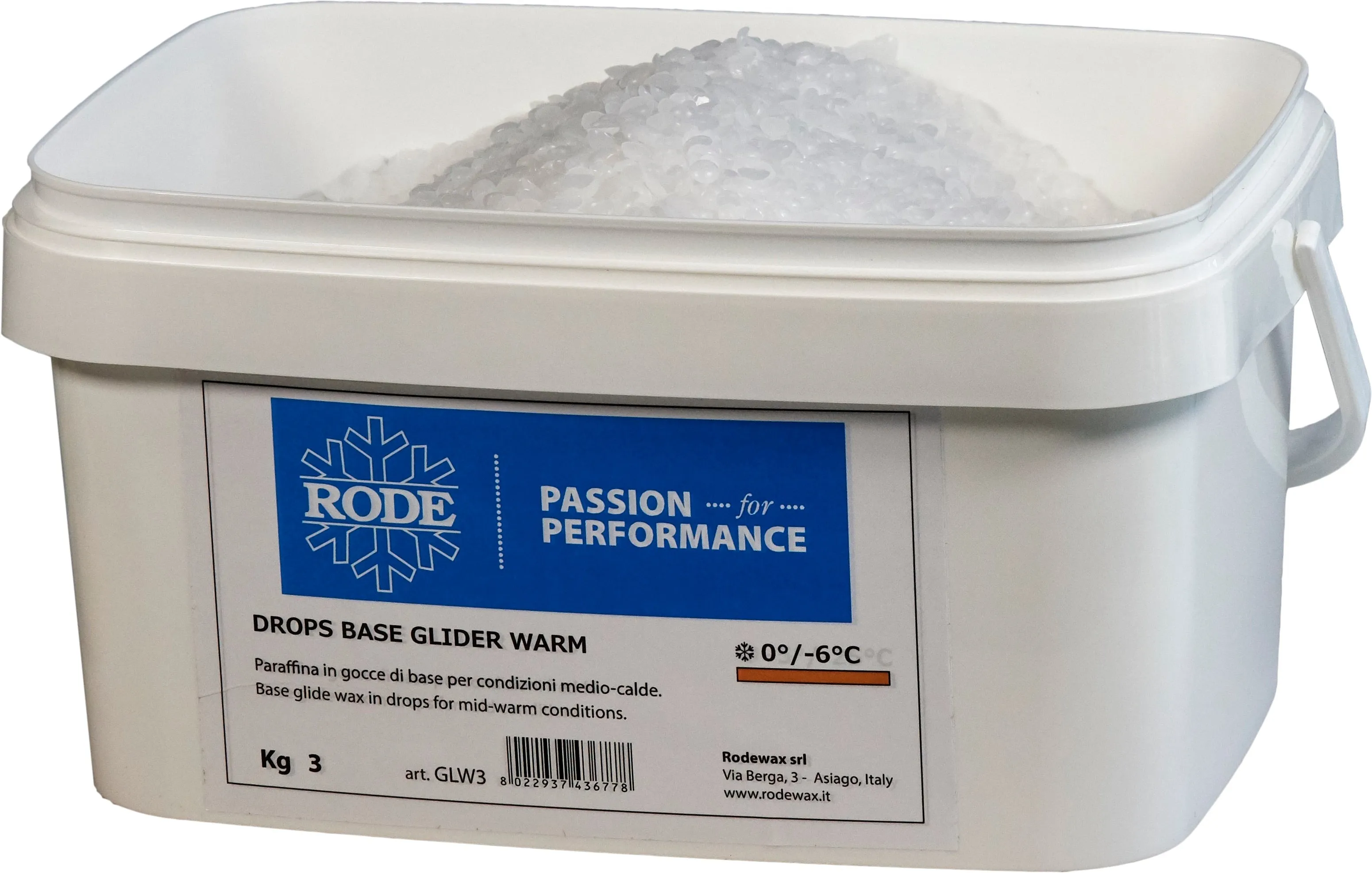 Rode BASE GLIDER WARM MELT WAX (0C/-6C)