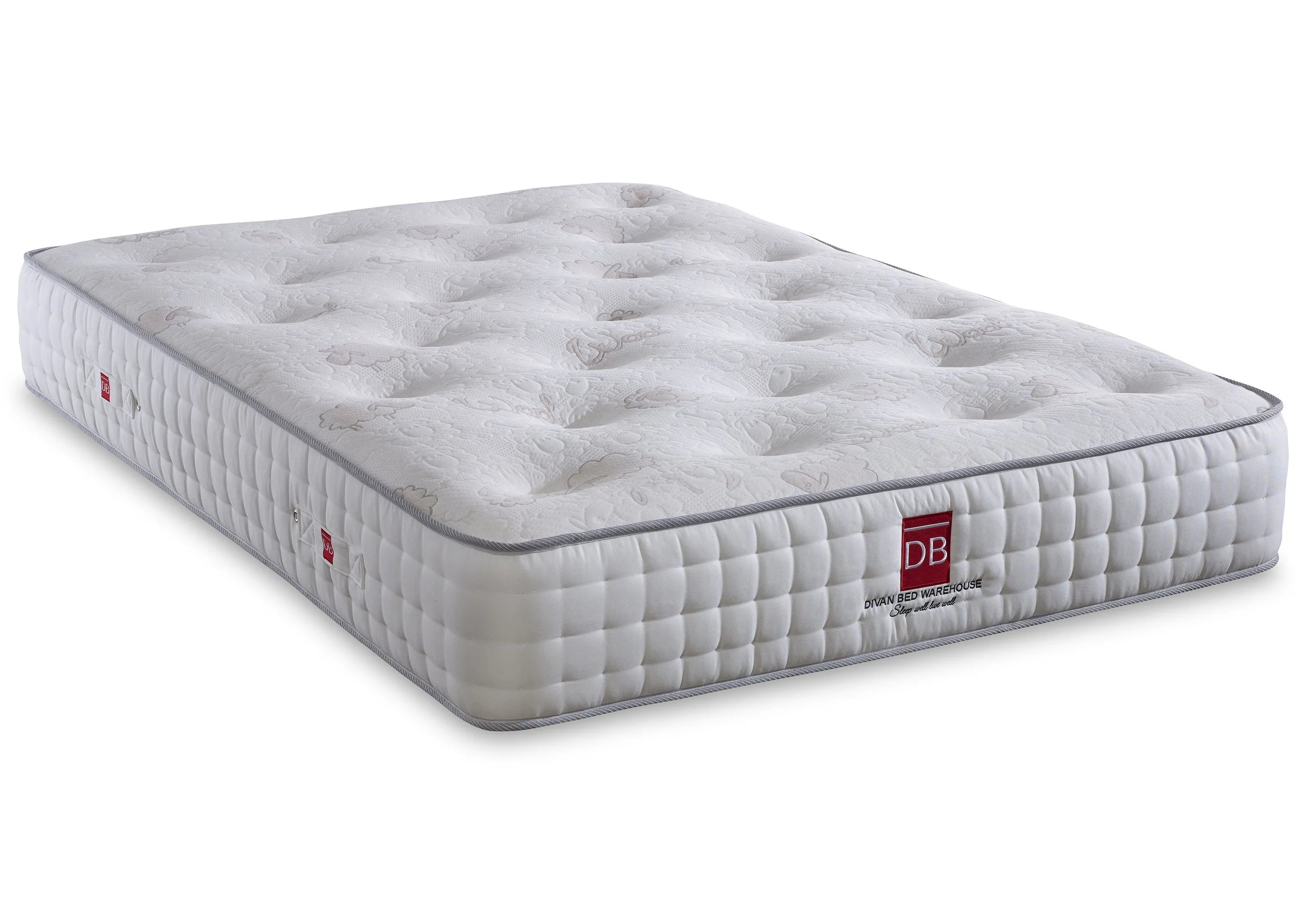 Signature Range Acton Wool 2000 Pocket Natural Mattress