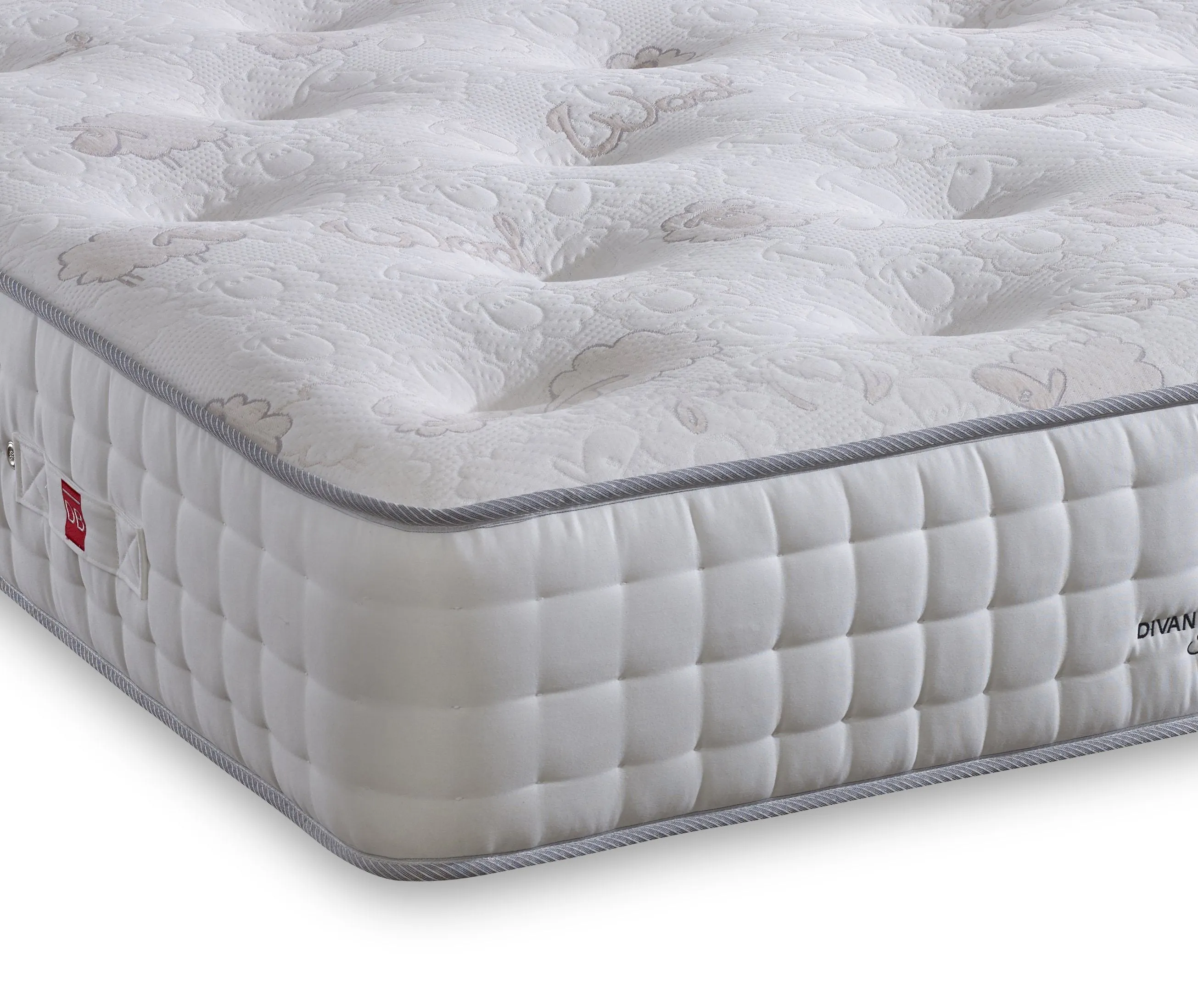 Signature Range Acton Wool 2000 Pocket Natural Mattress