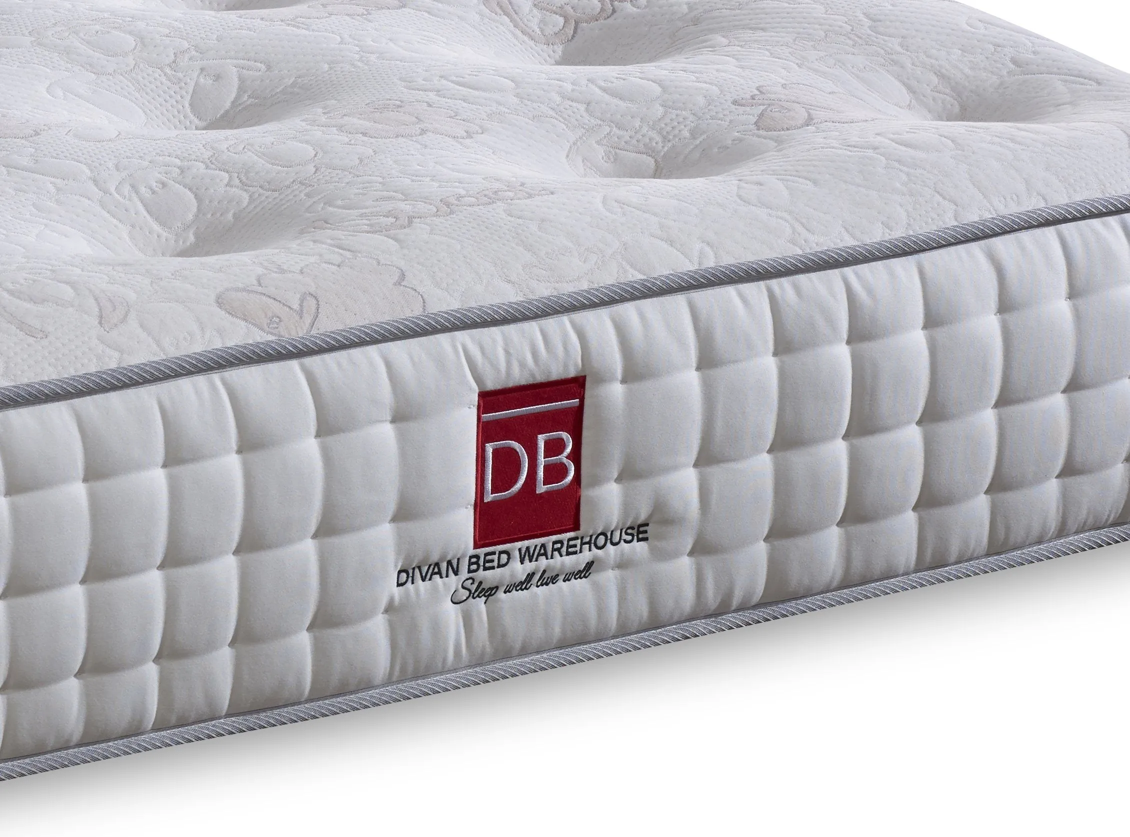 Signature Range Acton Wool 2000 Pocket Natural Mattress