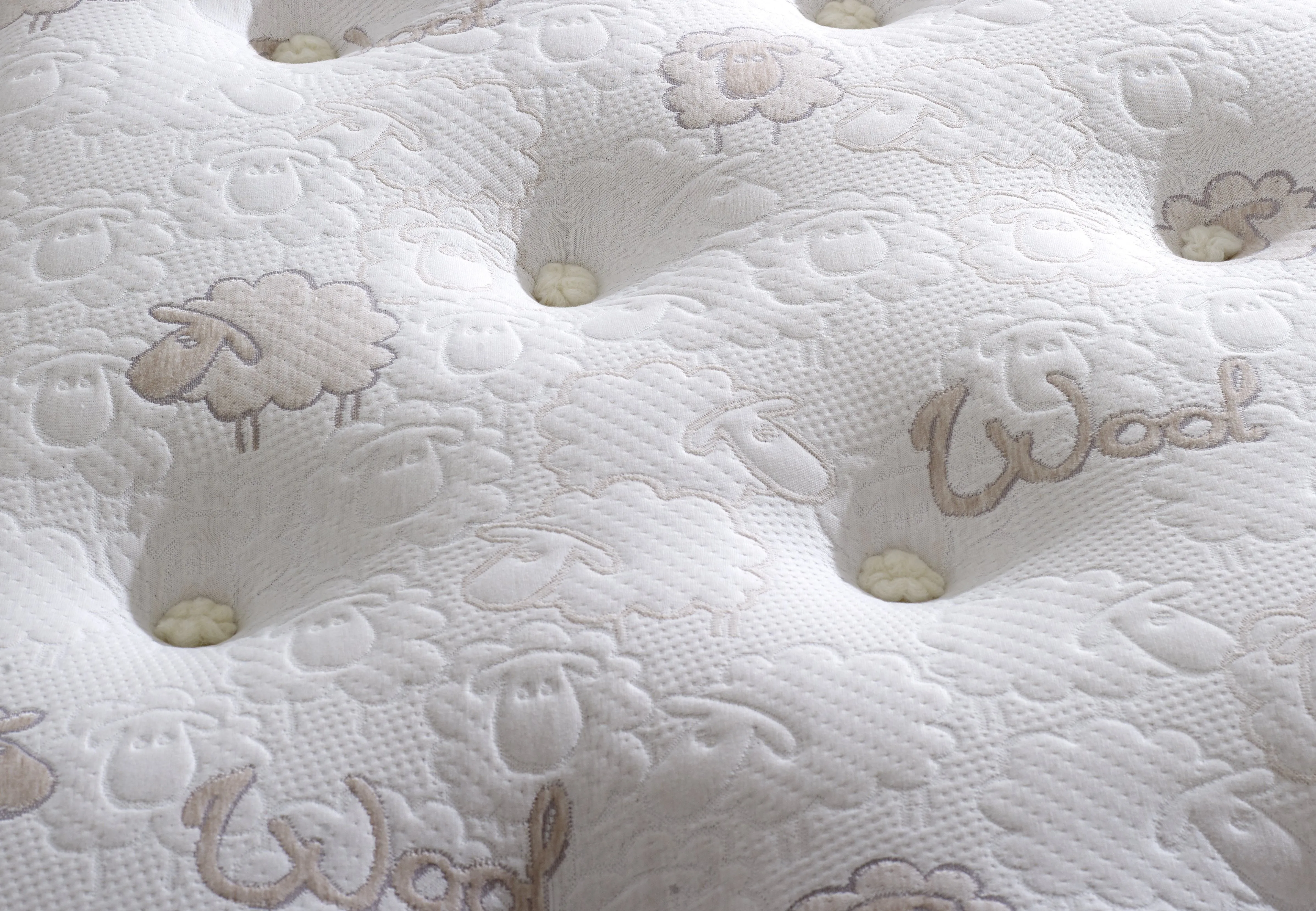 Signature Range Acton Wool 2000 Pocket Natural Mattress