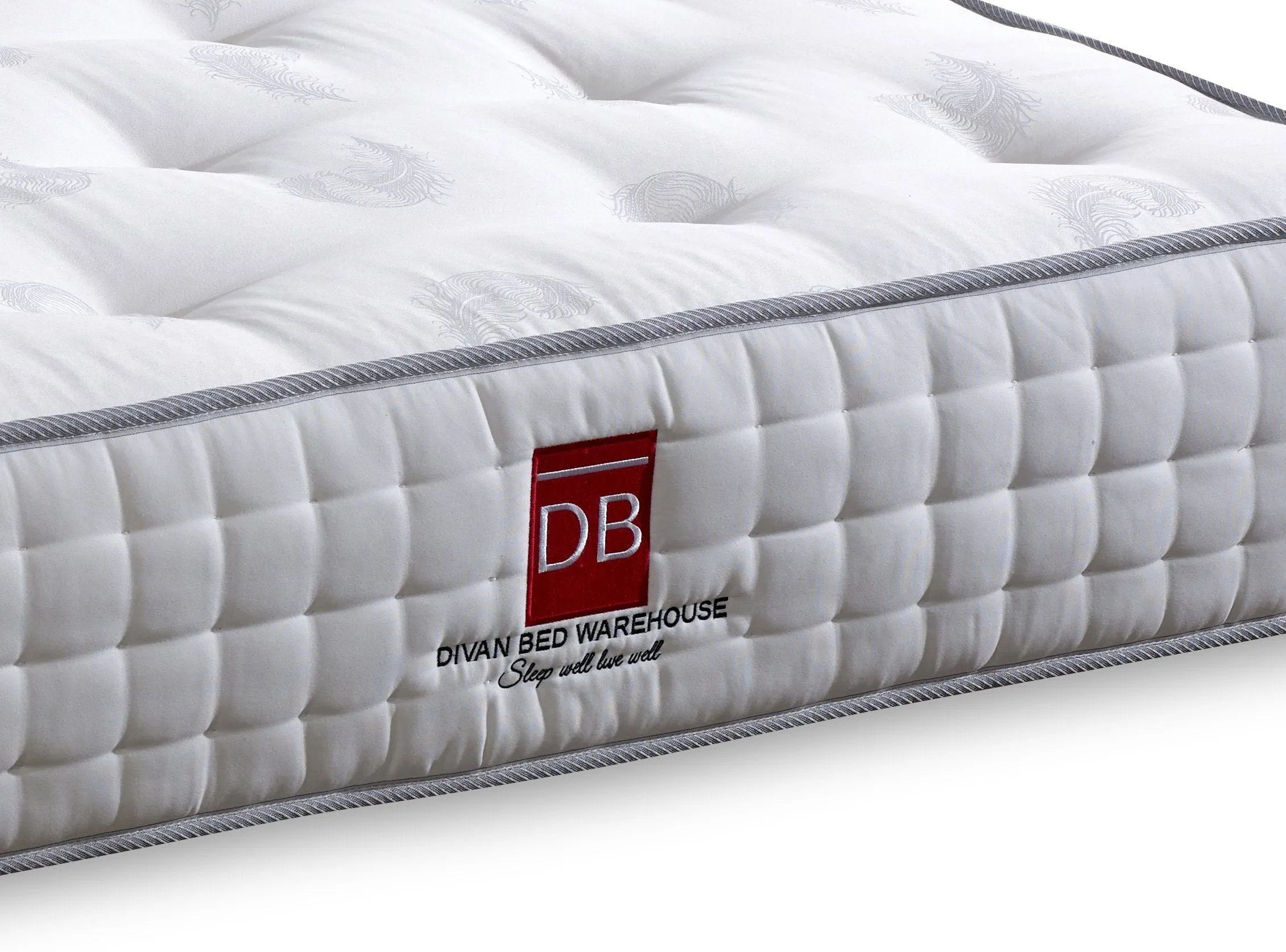 Signature Range Clarissa 1000 Pocket Sprung Cashmere Wool Silk Natural Mattress