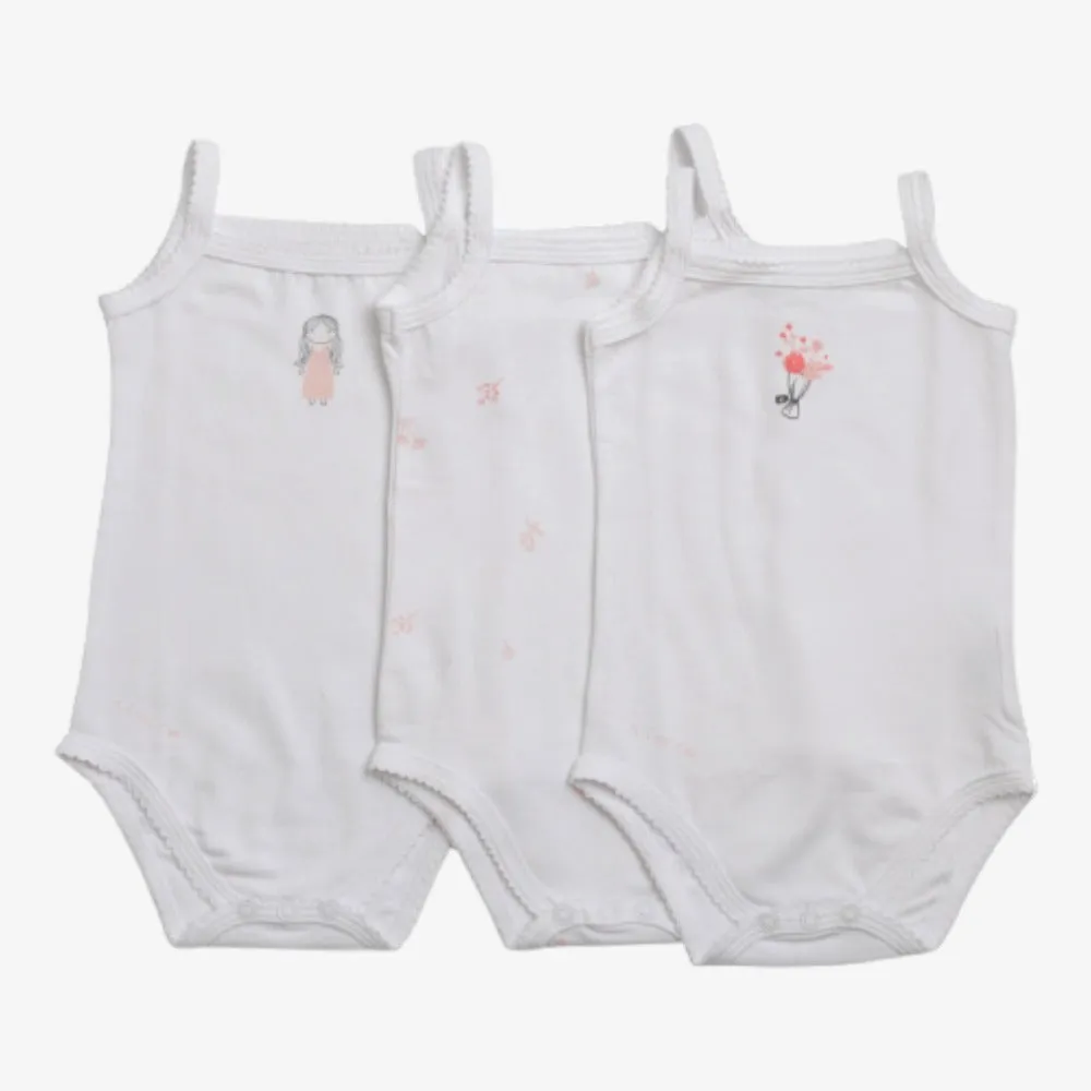 Sleeveless Undershirts 3PK - Girl
