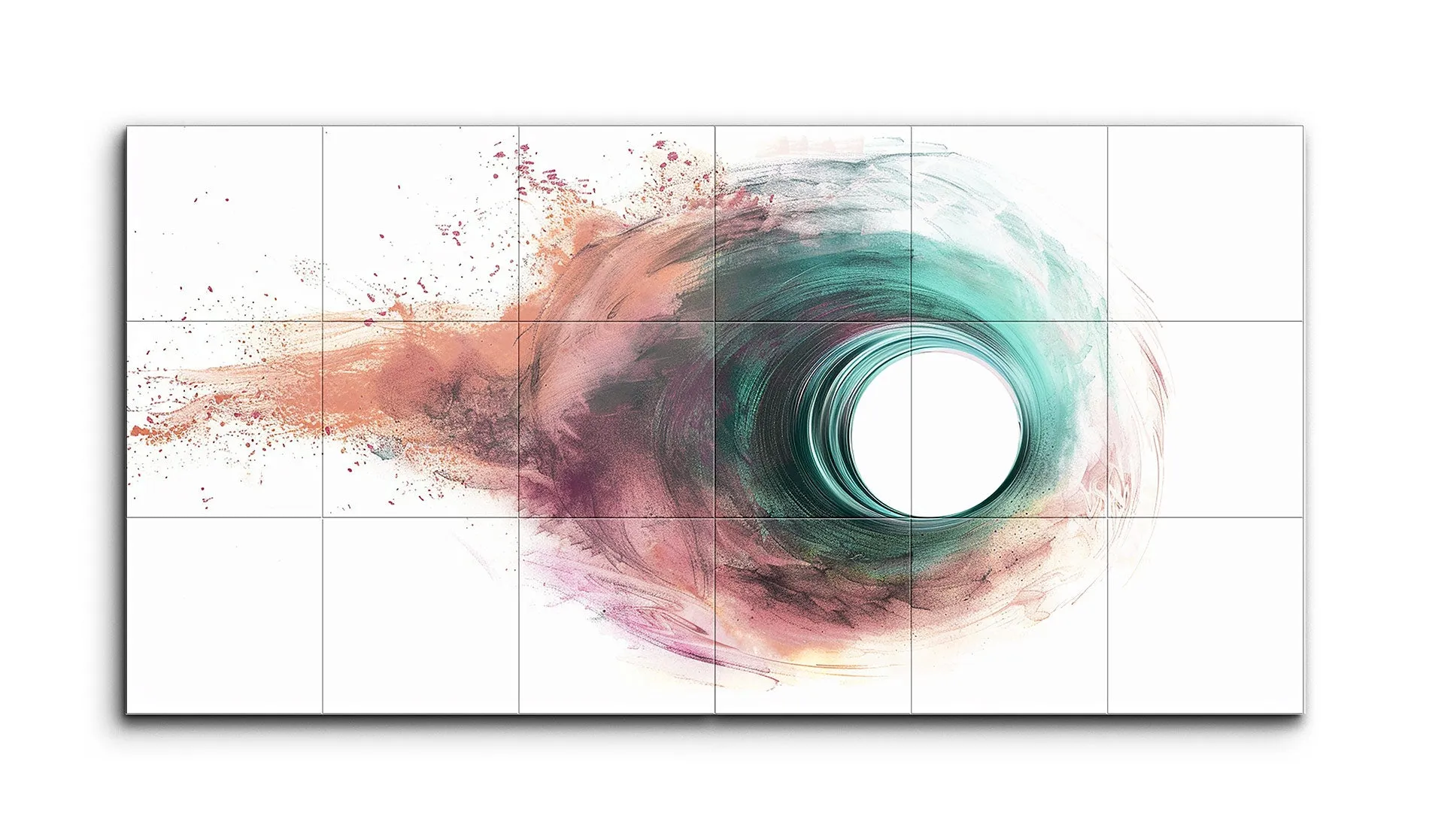 Vortex Radiance: Abstract Energy Art