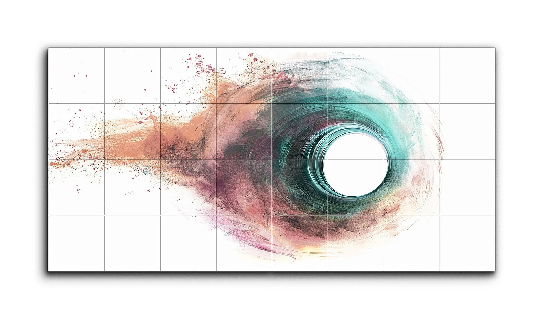 Vortex Radiance: Abstract Energy Art