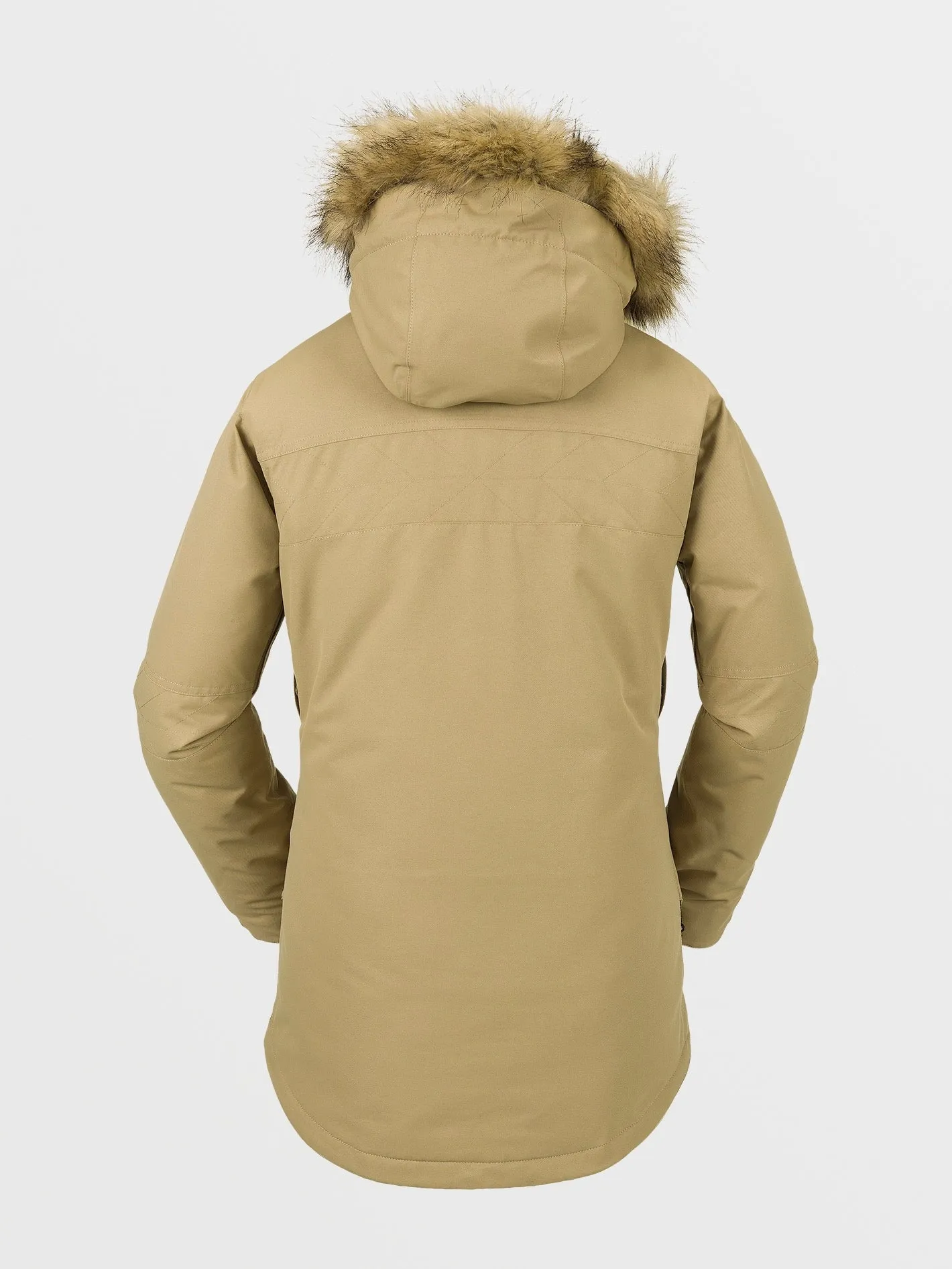 Womens Fawn Insulated Jacket - Dark Khaki